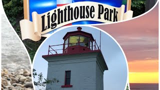 Cute Light HouseLightHouse ParkLightHouse in Lake HuronGoderich LightHouse OntarioParksExplorer [upl. by Aisyle]