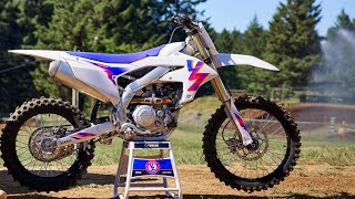 2024 Yamaha YZ 450F 50th Anniversary Edition [upl. by Ydolem665]