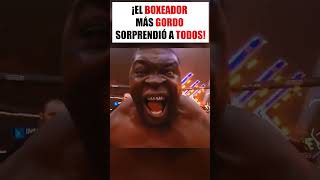 ¡El boxeador más gordo sorprendió a todos [upl. by Renado764]