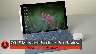 2017 Microsoft Surface Pro Review [upl. by Drofwarc615]