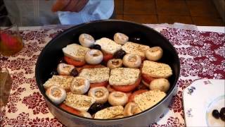 ROASTED HALLOUMI WITH LOUNTZA  STAVROS KITCHEN  CYPRIOT CUISINE [upl. by Lusar237]