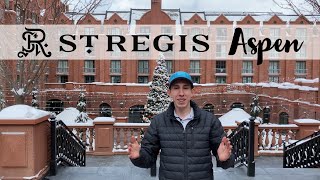 PERFECT SCORE St Regis Aspen Colorado Full ReviewTour  Most Luxurious Hotel In Aspen [upl. by Jahdal]