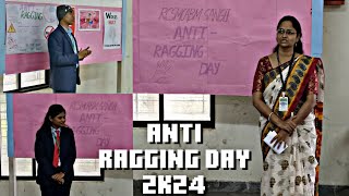 Anti Ragging Day 2024  RCSMCABMSangliantiraggingcollegesangliantiragging day  ugcindia [upl. by Icyak948]