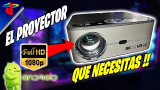 MEJOR PROYECTOR CALIDAD PRECIO DE 2024 Goojodoq X1 1080P WiFi y MAS 🔥 [upl. by Ylro52]