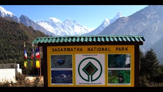 Sagarmatha national park amp hotel everest view [upl. by Ramma]