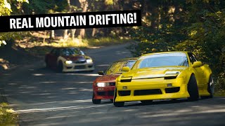 Real Touge Drifting at Gunsai  Japan [upl. by Ailaht171]