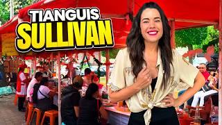 Tianguis SULLIVAN en CDMX 🌮 Deliciosa Comida Callejera MEXICO [upl. by Duwad]