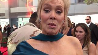 Jean Smart Fargo on 2016 Emmys red carpet [upl. by Verdie114]