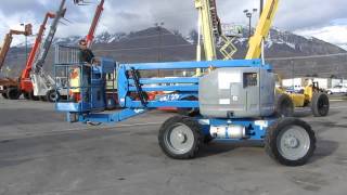 Aerial Manlift Boom Lift 2005 Genie Z4525RT Articulating 4x4 Dual Fuel 45 FOR SALE 26800 [upl. by Gustie]