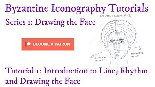 Preview of Patreon Iconography Tutorial  Introduction to Line Rhythm and Drawing the Face [upl. by Pulchi315]