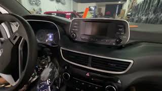 CAMBIO DE PANTALLA Hyundai tucson 2020 como desarmar para cambiar la radio [upl. by Natfa]