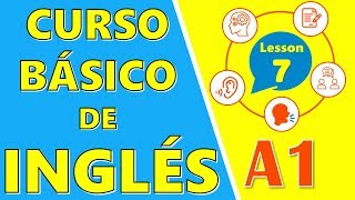 Curso Básico en inglés Lección 7  Listening y pronunciación en inglés [upl. by Ruder]