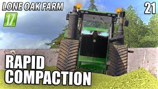 THE BEST TRACTOR FOR THE JOB  Lone Oak Farm  Farming Simulator 17  21 [upl. by Hehre]