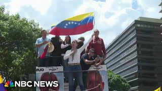 Global protests erupt over Venezuela election [upl. by Clovah]