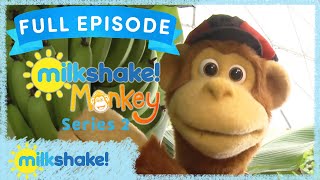 Milkshake Monkey  Top Nanas  Full Episode [upl. by Akinyt]