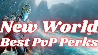 New World ► Best PvP Perks On Equipment [upl. by Cirone]