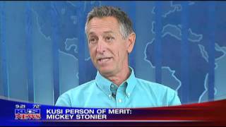 KUSI News KUSI Person of Merit Mickey Stonier [upl. by Bullard851]