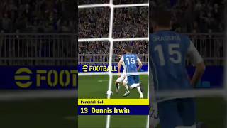 Dennis Irwin Shot Power  Short eFootball [upl. by Ogeid]