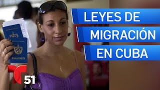 Cuba presenta nuevas leyes de extranjería y migración [upl. by Rehtnug]