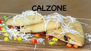 Pizza Calzone ∣ Meghnas Food Magic [upl. by Oloapnaig]