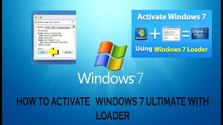 How to Activate windows 7 ultimate 3264bit Using loader [upl. by Onairotciv]