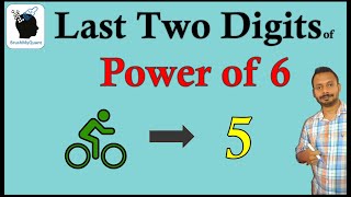 🔢✨ Last Two Digits of Power of 6 ✨🔢 brushmyquant lasttwodigits [upl. by Dempstor]