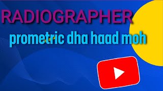 RADIOGRAPHER PROMETRIC DHA HAAD MOH 2024 QUESTIONS AND ANSWERS [upl. by Enytsirhc]