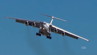 Ukranian Air Force Ilyushin Il 76 Malta International Air Show 2016 [upl. by Alaecim]