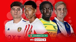 202425 CARABAO CUP FIRST ROUND DRAW LIVE [upl. by Bennink]