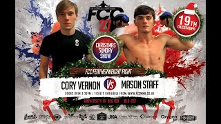 FCC 27 Cory Vernon vs Mason Staff [upl. by Yreneh]