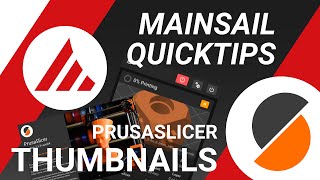 Mainsail Quicktips  Thumbnails with PrusaSlicer [upl. by Bannasch167]