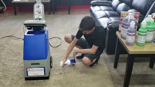 Berts Vacuums Carpet Express Demo Ep 1 of 2 How to use our rental carpet cleaner [upl. by Raman]