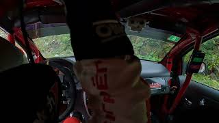 Rallye du Chablais 2024 ES13 Collombey Muraz 2 Tyre Change [upl. by Esened]