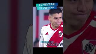 ECHEVERRI VS LIBERTAD JUGADAS riverplate [upl. by Ahsac]