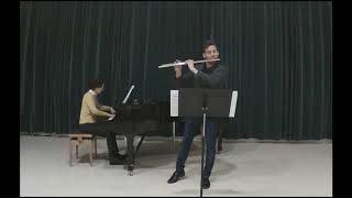 P Gaubert Fantaisie for flute and piano [upl. by Ennaisoj]