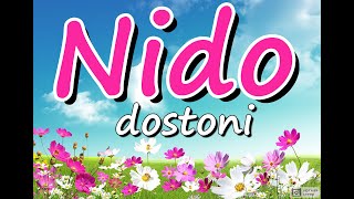 NIDO dostoni [upl. by Eyaf485]