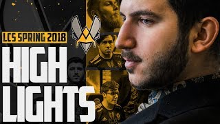 VITALITY LCS SPRING 2018 ► QUARTER FINALS HIGHLIGHTS [upl. by Germin553]