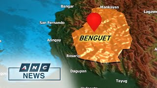 Benguet Vice Governor Three children reported dead in landslide  ANC [upl. by Cran]