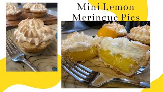 How To Make Mini Lemon Meringue Pies  Lemon Meringue Pie From Scratch [upl. by Eener49]