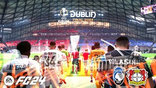 BAYER LEVERKUSEN VS ATALANTA  EUROPA LEAGUE FINAL‼️🔥  FC 24 [upl. by Bevon]