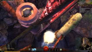 GW2  Kryta Diving Point 8  The Strafe Method [upl. by Ainel]