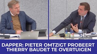 Pieter Omtzigt legt cijfers uit aan Thierry Baudet [upl. by Nosnhoj]