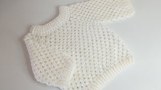 Abrigo para niña a crochet muy fácil tutorial [upl. by Lepine]