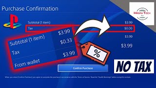 How to Remove Tax on PSN Games  Get Discount on PSN Games [upl. by Amann650]