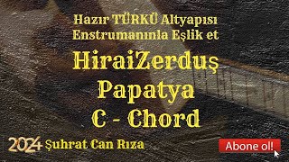 Papatya TÜRKÜ Altyapısı  C  Chord [upl. by Ynatterb197]