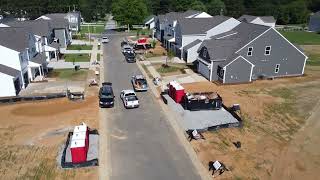 Tanglewood East by True Homes  Angier NC  Aerial Video [upl. by Charlene309]