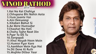 Best Of Vinod Rathod  Evergreen Best 90s Songs [upl. by Felita]