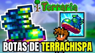 🤯 Como conseguir las BOTAS TERRACHISPA o TERRASPARK en TERRARIA 1449 🌳 [upl. by Oletta]