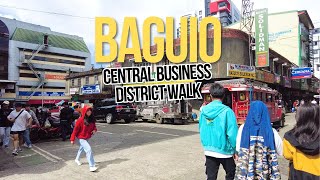 Baguio Central Business District Walk 2024 [upl. by Aelaza]