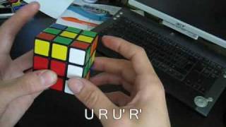 Rubiks kubus voor beginners  Deel 23  De tweede laag [upl. by Orlando934]